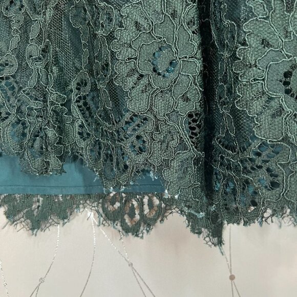 Trina Turk Green Broadway Lace Midi Dress $378 - Picture 11 of 11